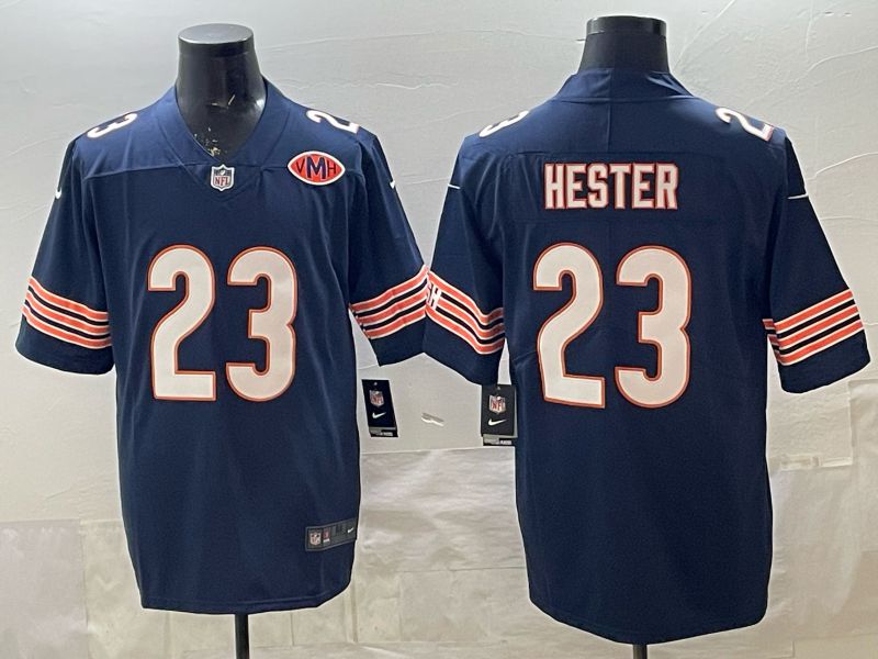 Men 2026 Chicago Bears #23 Hester blue Limited Nike NFL Jersey style 02->chicago bears->NFL Jersey